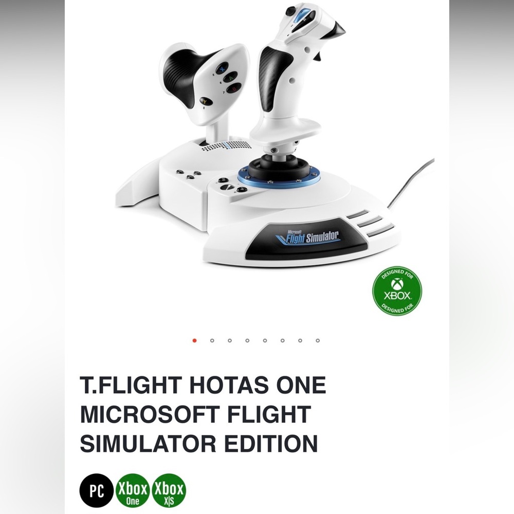 HOTAS One Microsoft Flight Simulator Edition - White